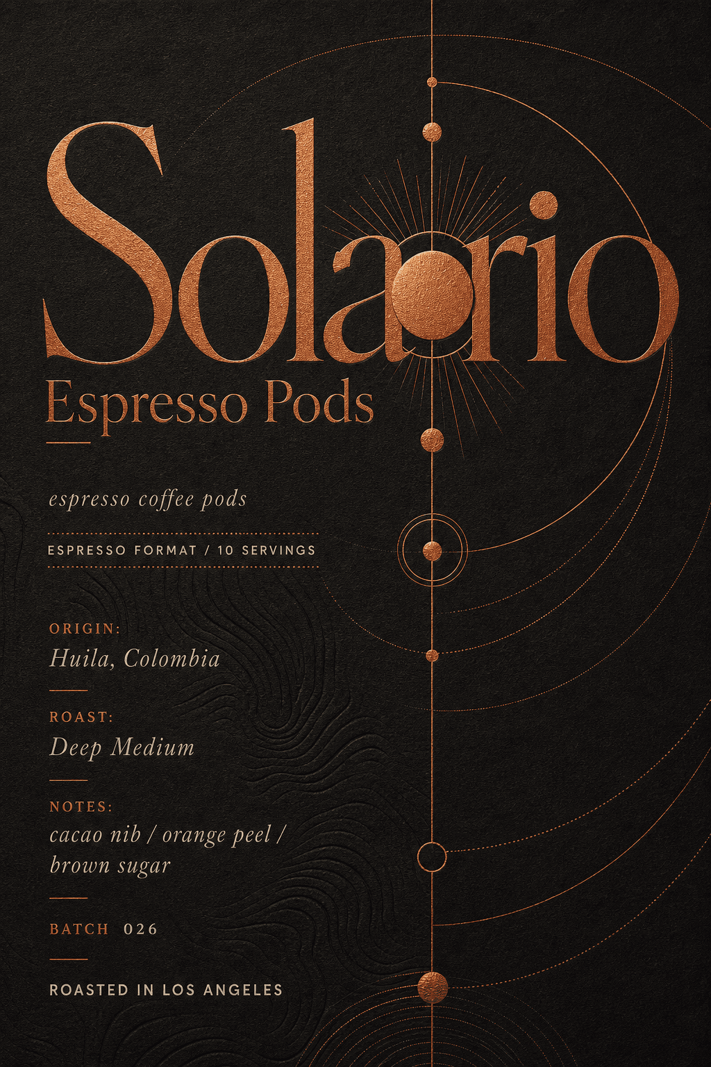 Solario Espresso Pods