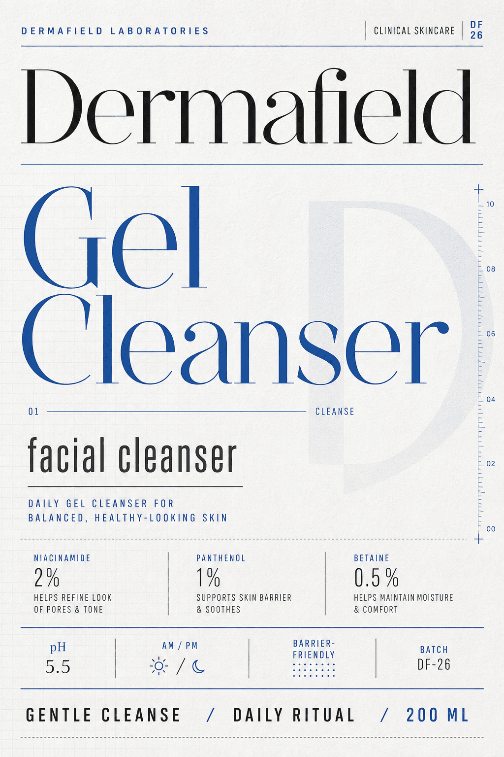 Dermafield Gel Cleanser