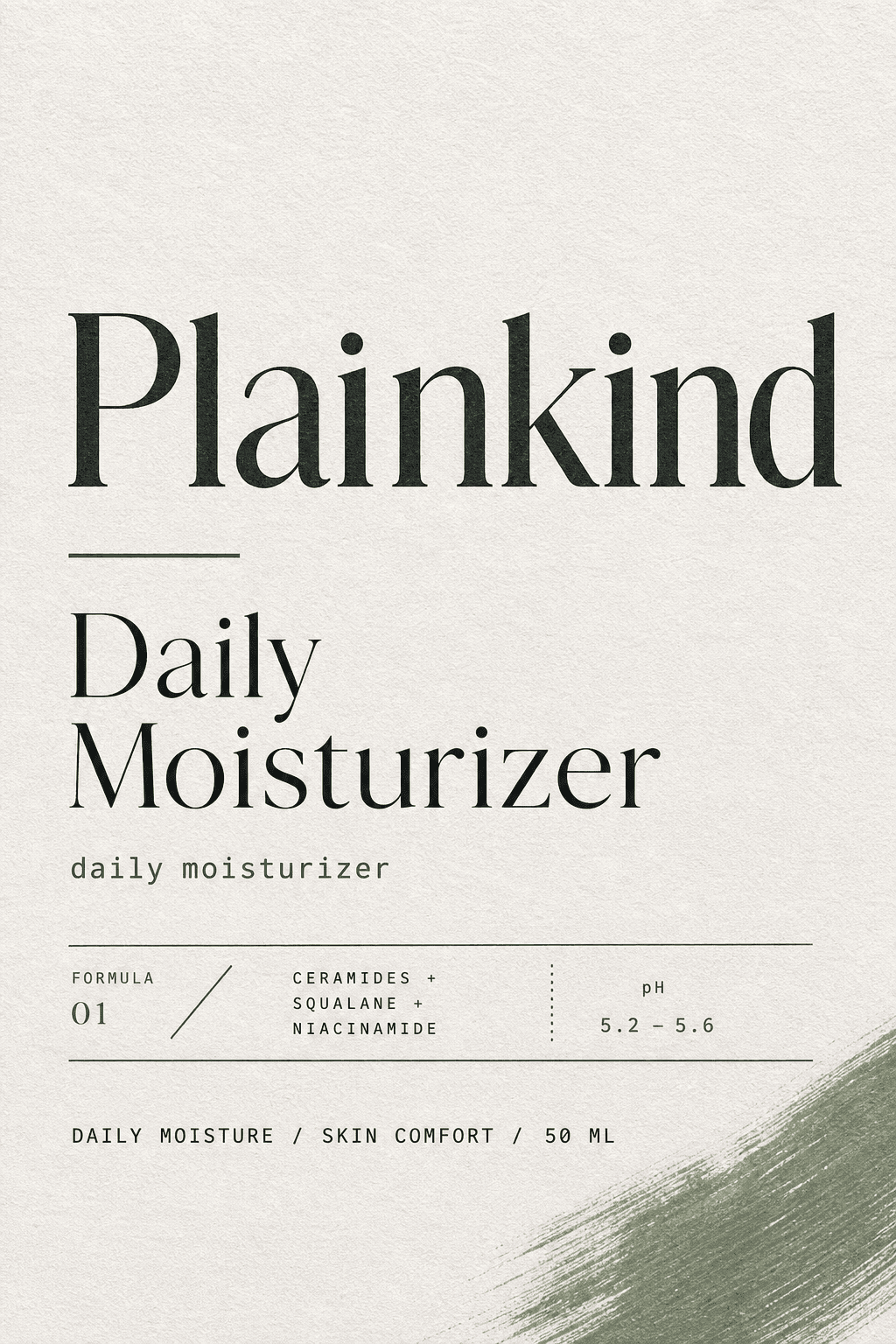 Plainkind Daily Moisturizer