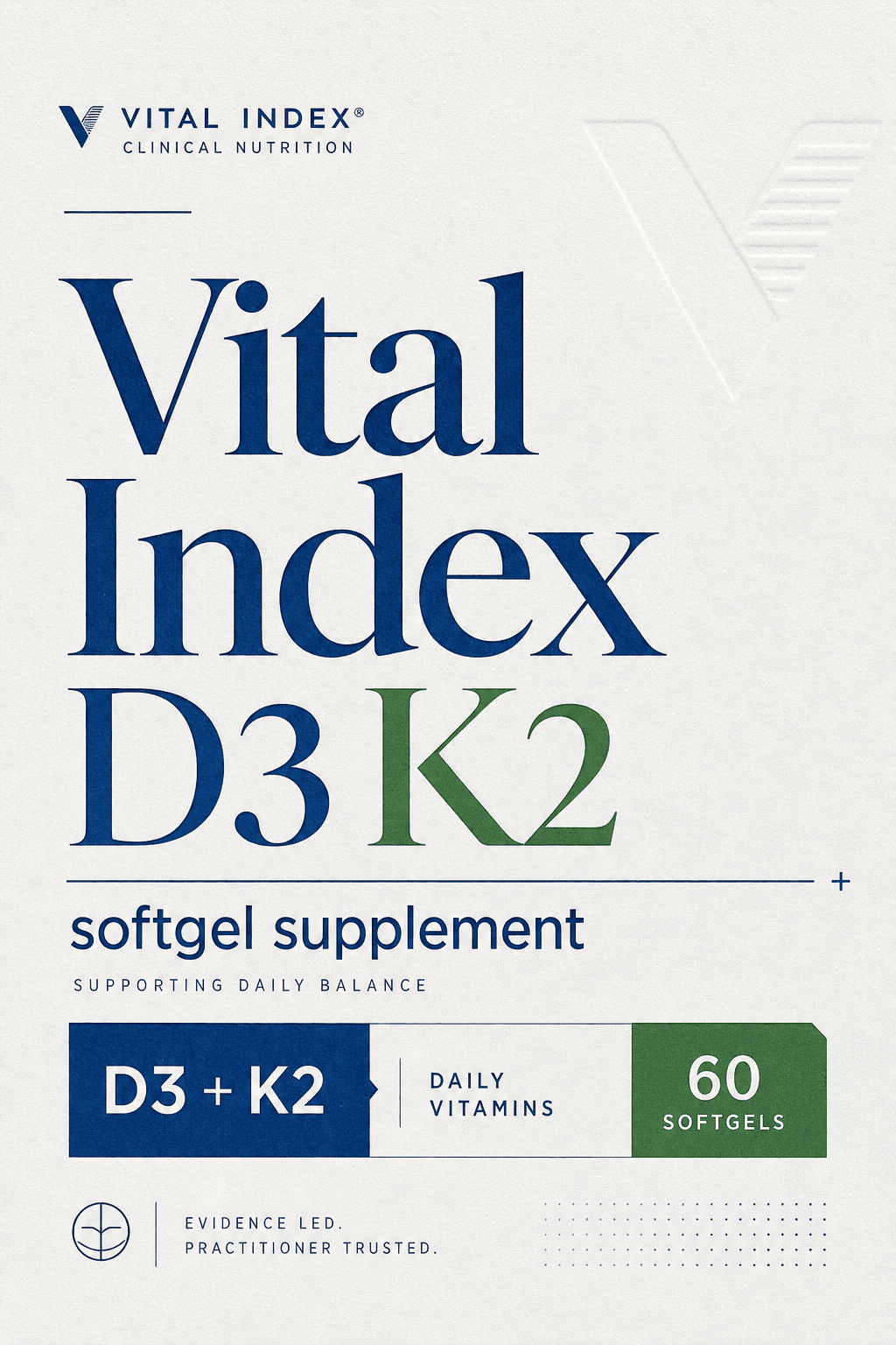 Vital Index D3 K2