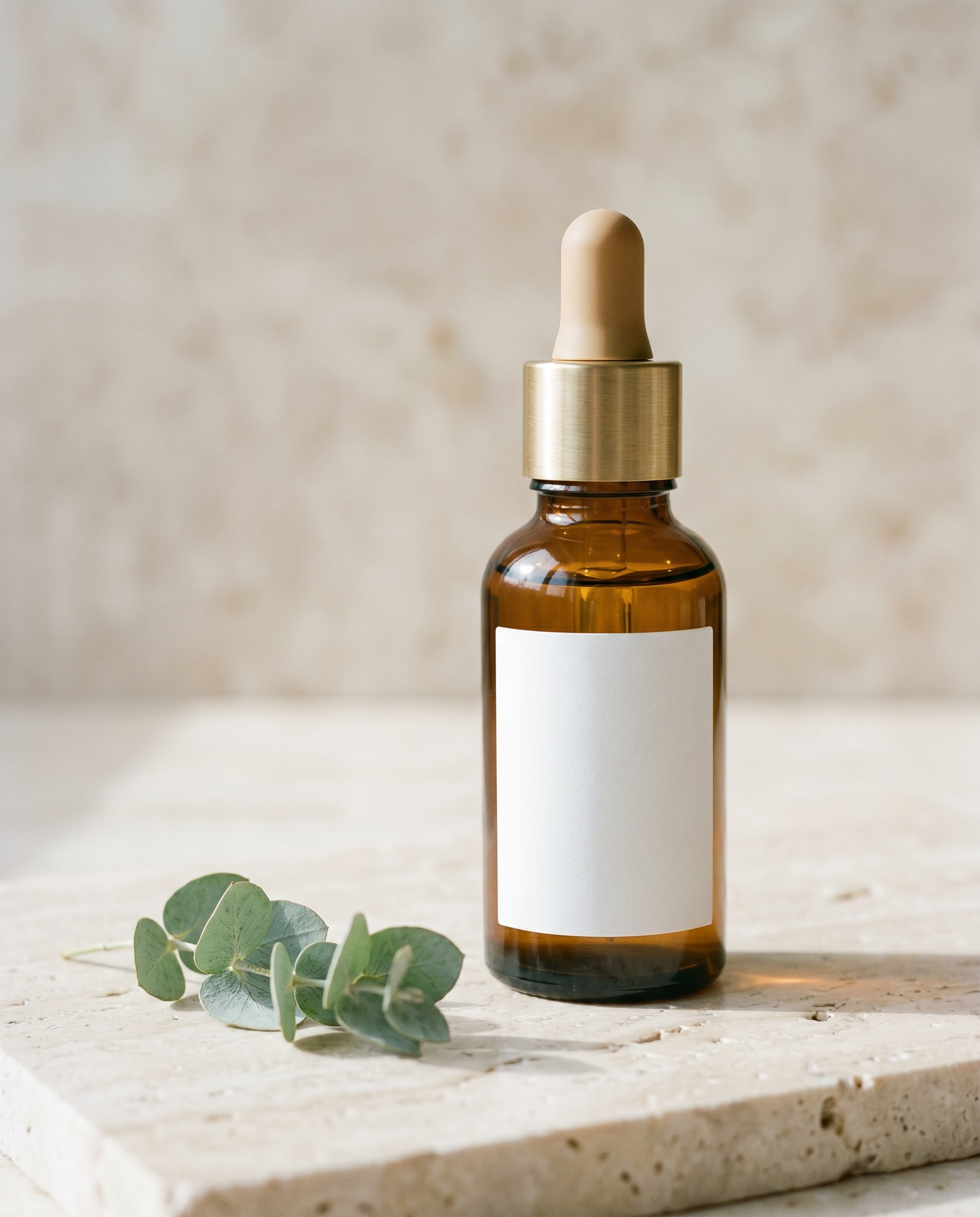 Skincare label example