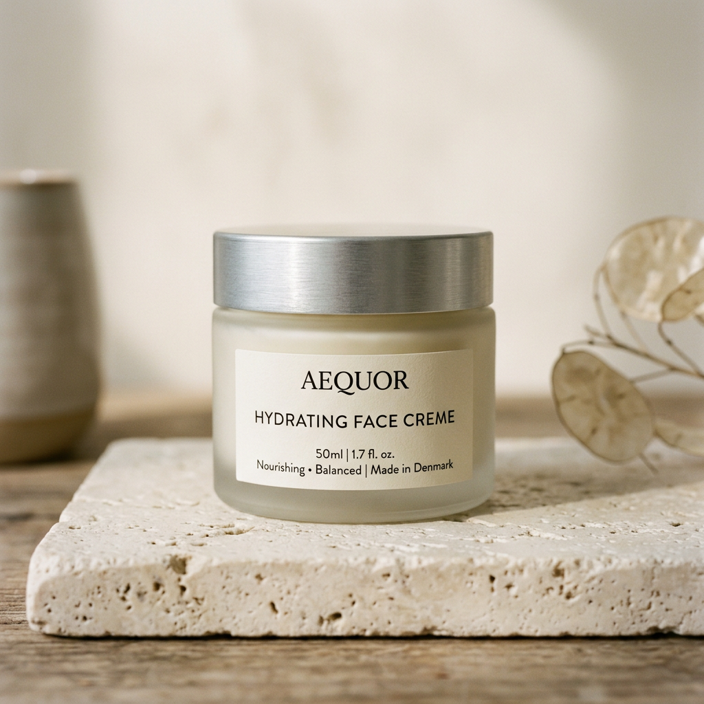 Moisturizer label example