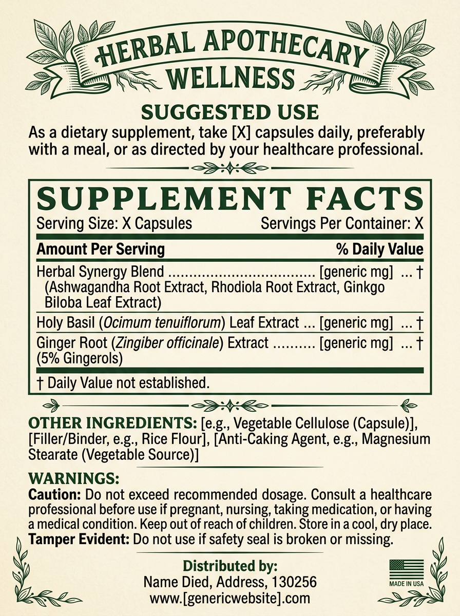 Apothecary Back