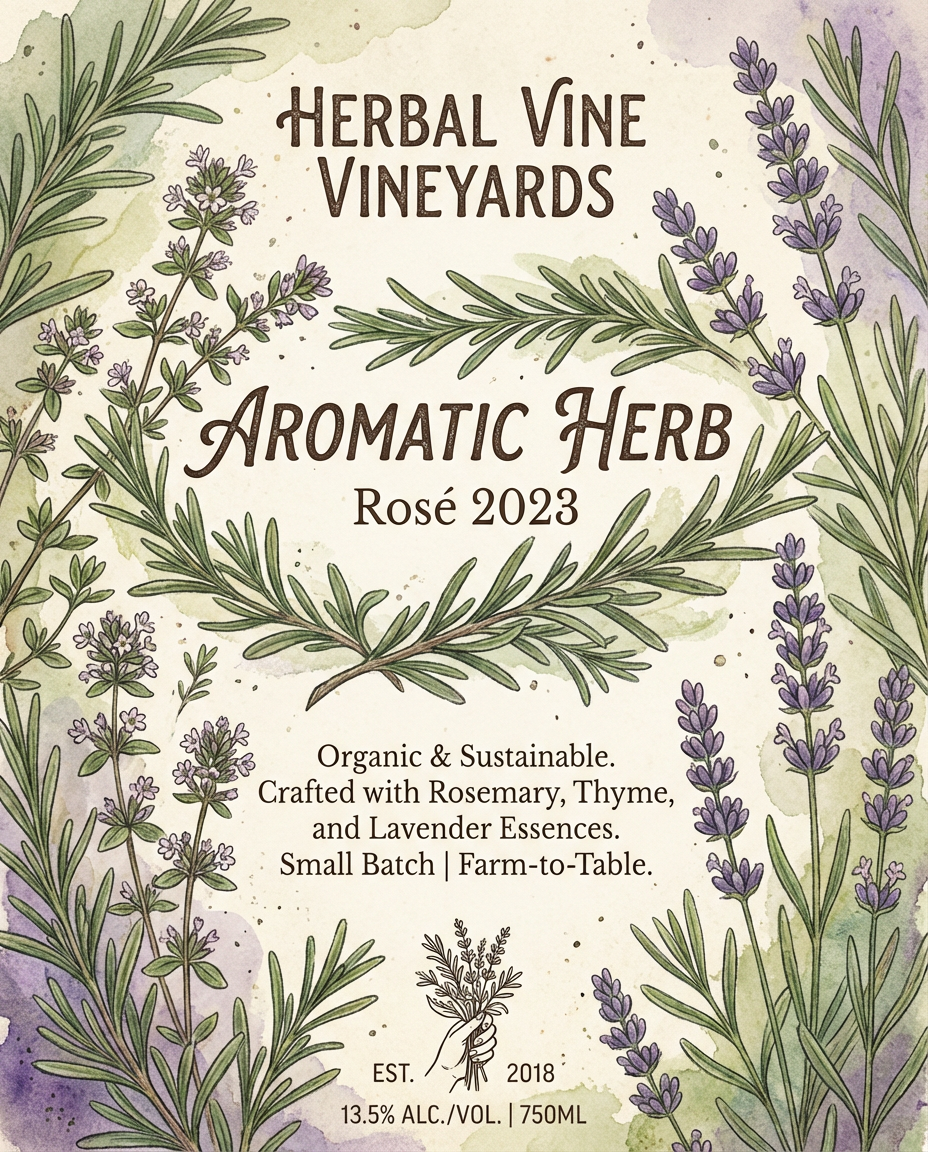 Botanical Herbal Illustration