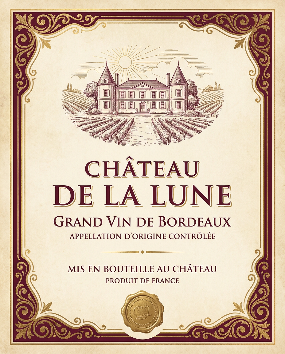 Classic Chateau Etching